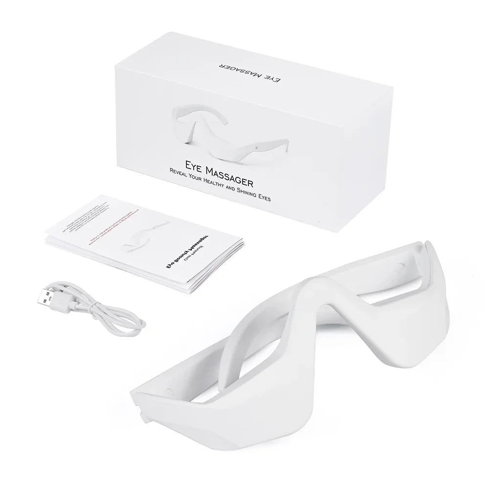 Kineta Eye Relief Massager — Under-Eye Glasses Massager for Eye Fatigue & Tension Relief