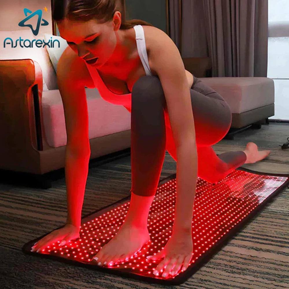 Kineta Red Light Therapy Pad — 850nm Infrared Heating Pad for Back, Waist & Shoulder Pain Relief