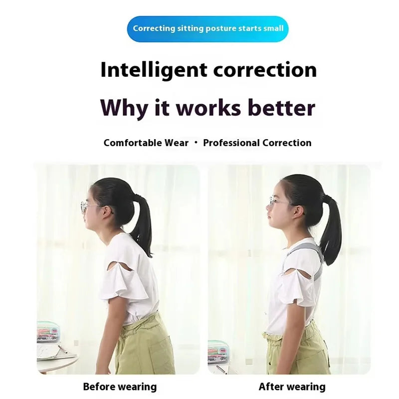 Kineta Smart Posture Corrector — Vibration Reminder & Rechargeable Back Brace