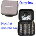 Kineta 24-Piece Cupping Therapy Set — Vacuum Massage Cups for Muscle Recovery & Pain Relief