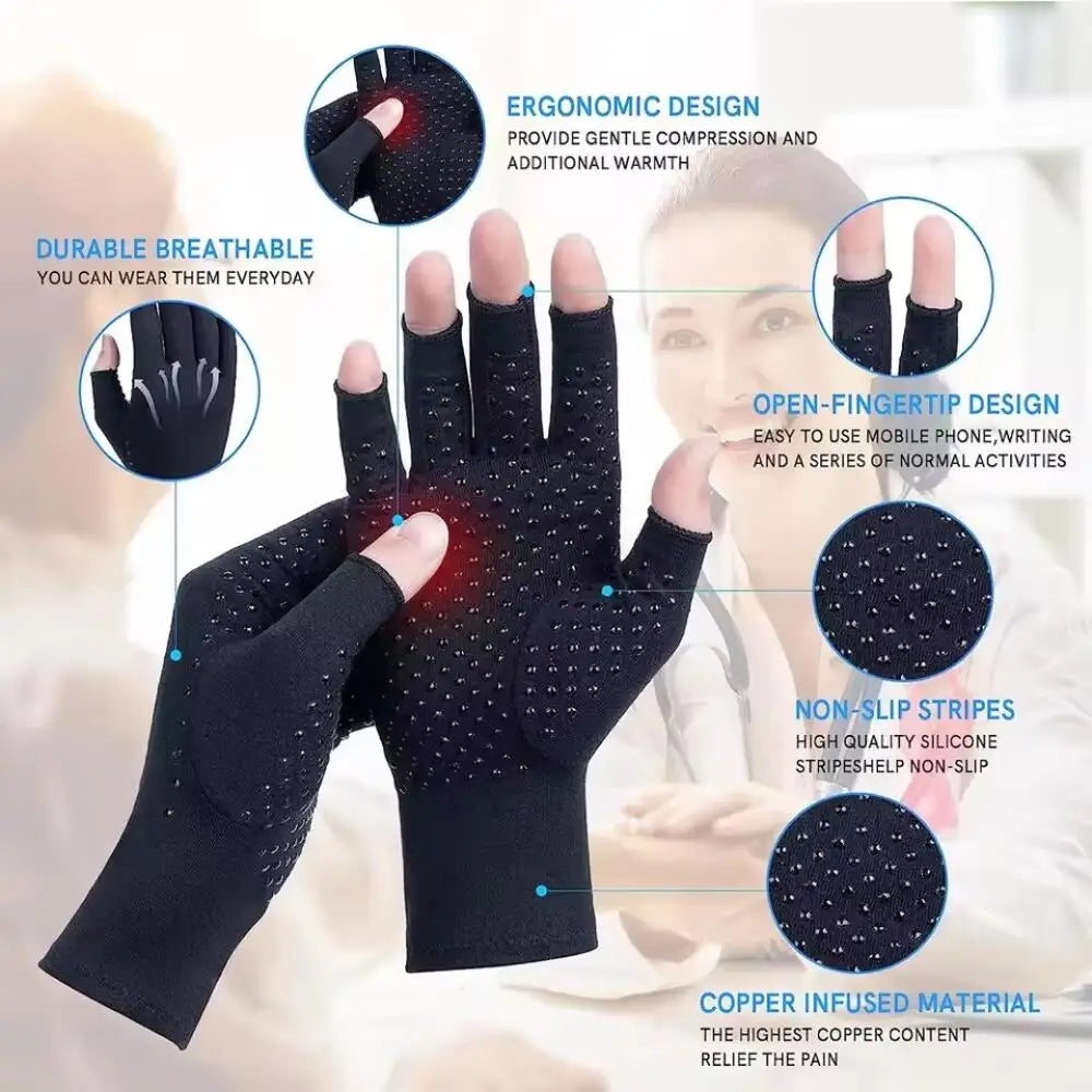Kineta Copper Compression Gloves — Joint Pain & Arthritis Relief